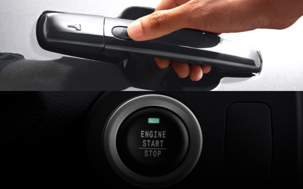 Intelligent Entry with Push Start Button