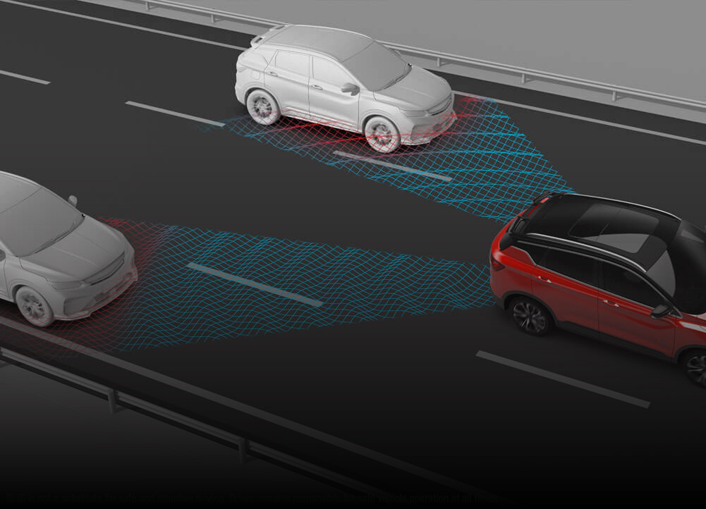 Blind Spot Informative System (BLIS)