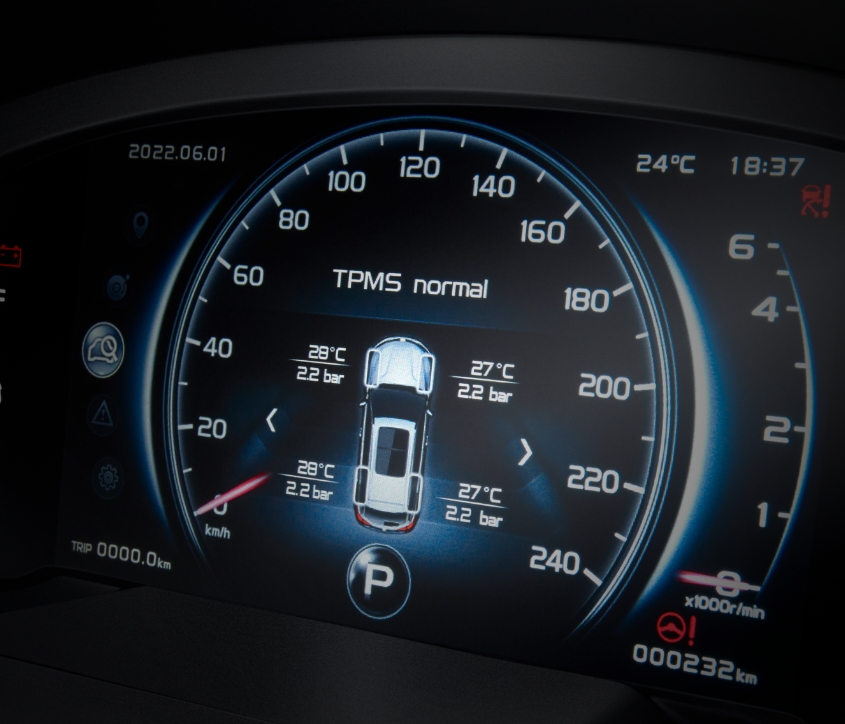 Tyre Pressure Monitoring System (TPMS)